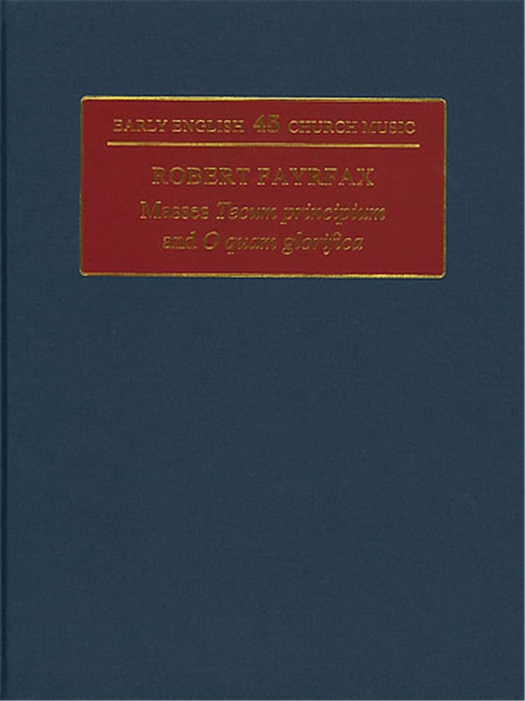 Two Masses: Tecum Principium and O Quam Glorifica